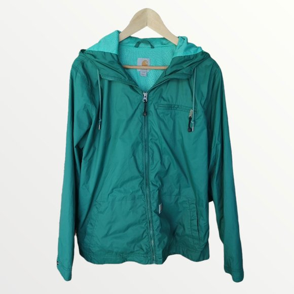 Carhartt Jackets & Blazers - CARHARTT Lightweight Relaxed Fit Hooded Jacket